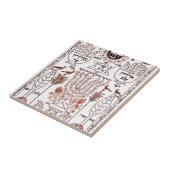 Kabbalah Design Tegeltje (Zijkant)