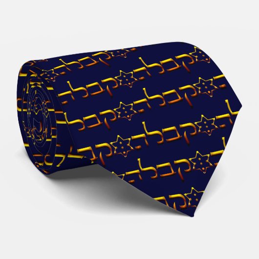 Kabbalah Stropdas (Opgerold)