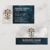 Kabbalah The Tree of Life Abalone and Gold Visitekaartje (Voorkant / Achterkant)