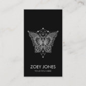 Kabbalah The Tree of Life Butterfly Ornament Visitekaartje (Voorkant)