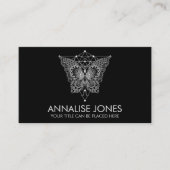 Kabbalah The Tree of Life - Butterfly Ornament Visitekaartje (Voorkant)