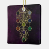 Kabbalah The Tree of Life - Etz Hayim Keramisch Ornament (Links)