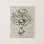 Kabbalah The Tree of Life - Etz Hayim Legpuzzel (Verticaal)