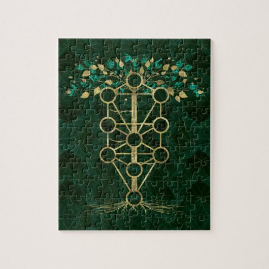 Kabbalah The Tree of Life - Etz Hayim Legpuzzel (Verticaal)