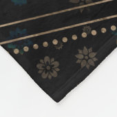 Kabbalah The Tree of Life Marble and Gold Fleece Deken (Hoek)