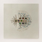 Kabbalah The Tree of Life on canvas Legpuzzel (Horizontaal)