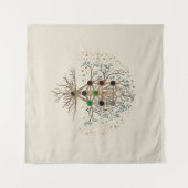 Kabbalah The Tree of Life on canvas Wandkleed (Voorkant (horizontaal))