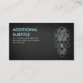 Kabbalah The Tree of Life Ornament Visitekaartje (Achterkant)