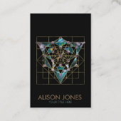 Kabbalah The Tree of Life Ornament Visitekaartje (Voorkant)