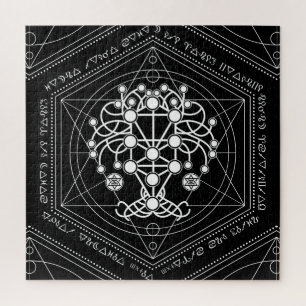 Kabbalah The Tree of Life Sacred Geometry Ornament Legpuzzel