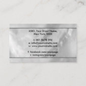 Kabbalah The Tree of Life Sacred Geometry Ornament Visitekaartje (Achterkant)