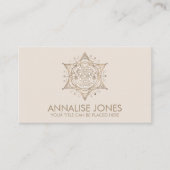 Kabbalah The Tree of Life Sacred Geometry Ornament Visitekaartje