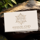 Kabbalah The Tree of Life Sacred Geometry Ornament Visitekaartje