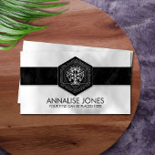 Kabbalah The Tree of Life Sacred Geometry Ornament Visitekaartje