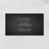 Kabbalah The Tree of Life Sacred Geometry Ornament Visitekaartje (Achterkant)