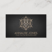 Kabbalah The Tree of Life Sacred Geometry Ornament Visitekaartje (Voorkant)