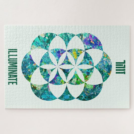 Kabbalah Tree of Life Legpuzzel (Horizontaal)