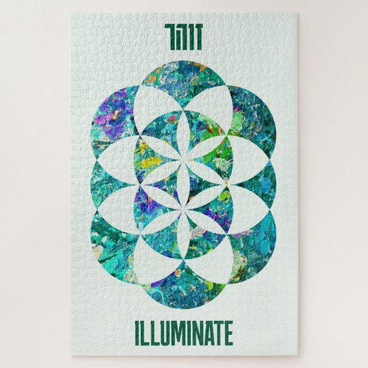 Kabbalah Tree of Life Legpuzzel (Verticaal)