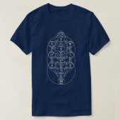 Kabbalistische levensboom t-shirt (Design voorkant)