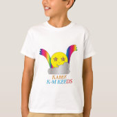 Kabee 1st KM-kinder Draag T-shirt (Voorkant)