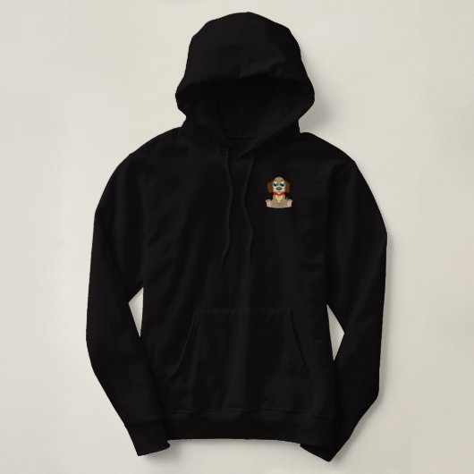 kabel hond hoodie (Design voorkant)