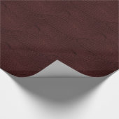 Kabel Knit, Maroon Cadeaupapier (Hoek)