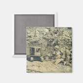 KABEL VAN DE KOPER VAN HET KRANTOOR VAN HET noordw Magneet (Voorkant / Achterkant)