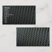 Kabel Visitekaartje (Voorkant / Achterkant)