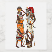  kabel wijn etiket (Enkel label)