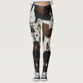 Kabelafdrukken Leggings (Voorkant)