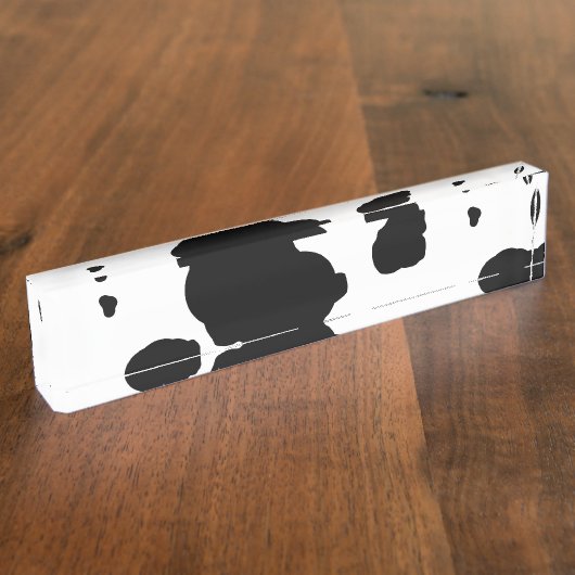 Kabelafdrukken Naambordje (Zijkant)