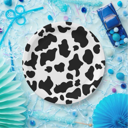 Kabelafdrukken Papieren Bordje (Feest)