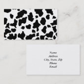 Kabelafdrukken Visitekaartje (Voorkant / Achterkant)