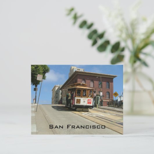 Kabelauto Briefkaart (Staand voorkant)