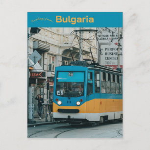 Kabelauto in Sofia Bulgarije Briefkaart