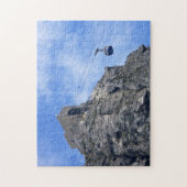 Kabelauto Kaapstad Zuid-Afrika. Legpuzzel (Verticaal)