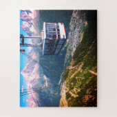 Kabelauto over Chamonix Legpuzzel (Verticaal)