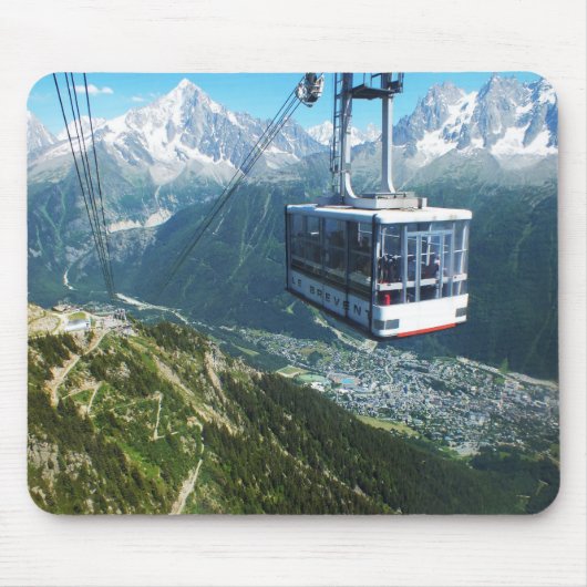 Kabelauto over Chamonix Muismat (Voorkant)