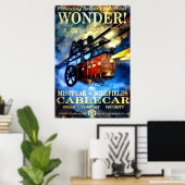  kabelauto poster (Thuiskantoor)