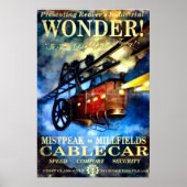 kabelauto poster (Voorkant)