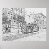 Kabelauto Poster (Voorkant)