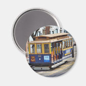 Kabelauto's in San Francisco Magneet (Voorkant / Achterkant)