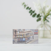 Kabelauto's in San Francisco Visitekaartje (Staand voorkant)