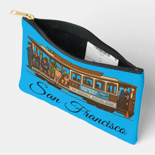 Kabelbaan Print Cut Sew Bag Etui (Open)