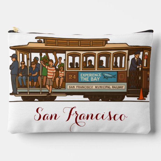 Kabelbaan Print Cut Sew Bag Etui (Voorkant)