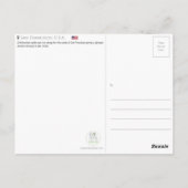 Kabelbaan, San Francisco, U.S.A. Briefkaart (Achterkant)