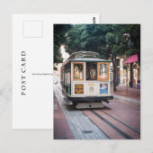 Kabelbaan van San Francisco Briefkaart (Voorkant / Achterkant)