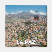 Kabelbanen in La Paz Bolivia Reizen