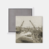 KABELBEDIENER VAN HET KOPER VAN HET noordwestelijk Magneet (Voorkant / Achterkant)