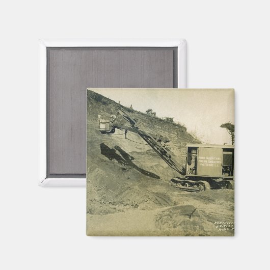 KABELBEDIENER VAN HET noordwestelijk DEEL VAN HET  Magneet (Voorkant / Achterkant)